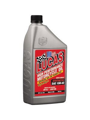 Lucas 10W40 SYNTHETIC MOTORCYCLE W/MOLY 1L
